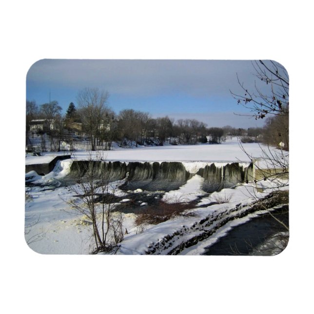 Magnet Flexible Milwaukee River, West Bend, Wisconsin (Horizontal)