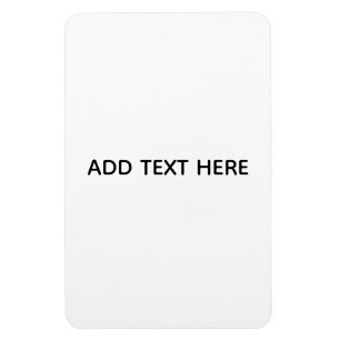 Magnet Flexible Minimaliste Blanc Élégant pour Toutes les Occasion