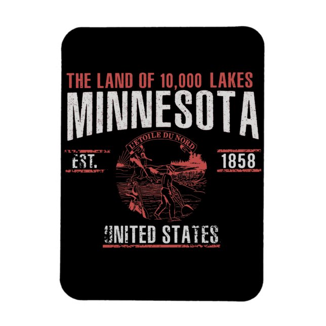 Magnet Flexible Minnesota (Vertical)