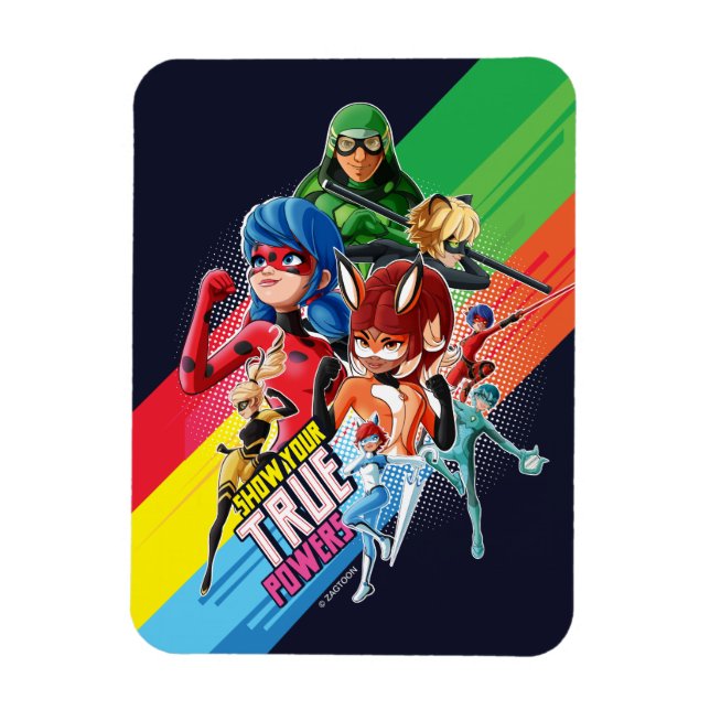 Magnet Flexible Miraculeux Montrez Vos Véritables Pouvoirs (Vertical)