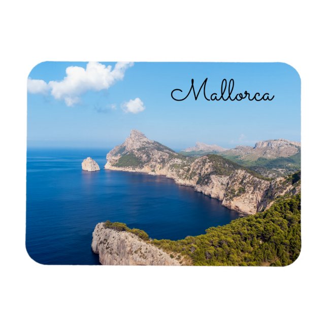 Magnet Flexible Mirador es Colomer in Cap de Formentor - Mallorca (Horizontal)