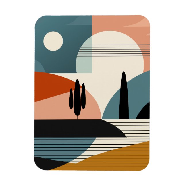 Magnet Flexible Mirage du désert (Vertical)