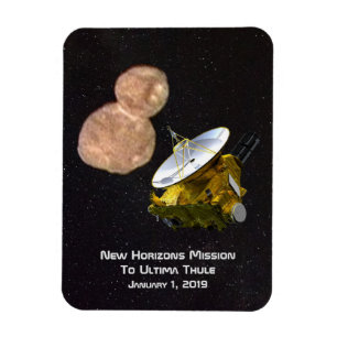 Magnet Flexible Mission Nouveaux Horizons À Ultima Thule