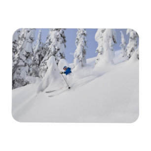 Magnet Flexible Mistie Fortin skie dans la poudreuse