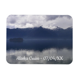 Magnet Flexible Misty Alaskan Sea dans les tons bleu