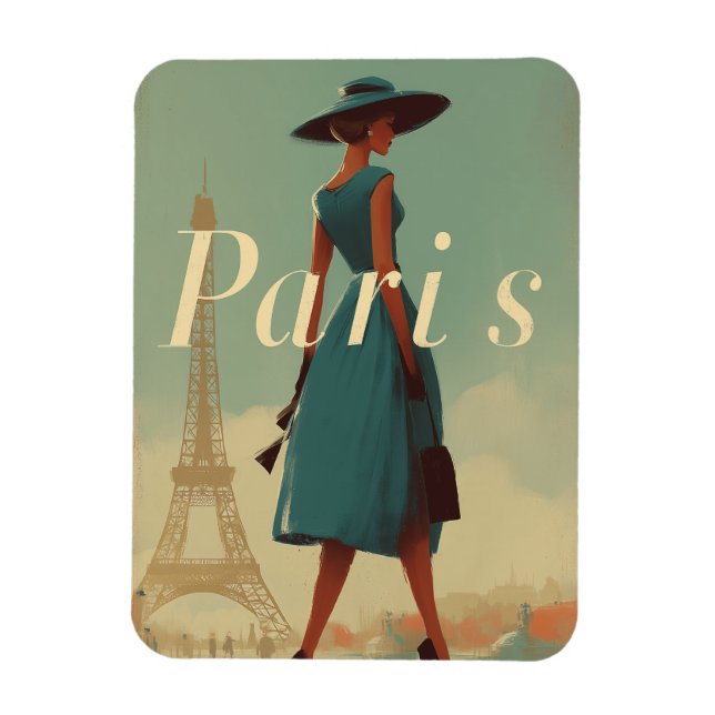 Magnet Flexible Mode Paris vintage (Vertical)