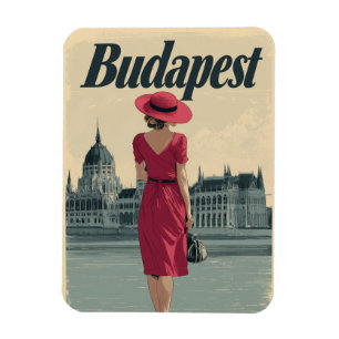 Magnet Flexible Mode vintage Budapest