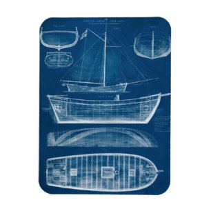 Magnet Flexible Modèle antique II de bateau