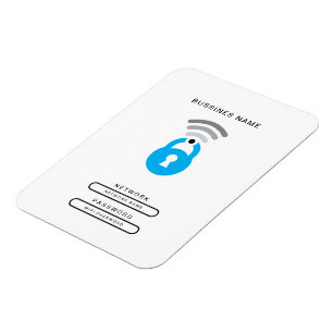 Magnet Flexible Modèle du logo WiFi Key tech
