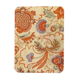 Magnet Flexible Modèle floral antique de Chintz Paisley