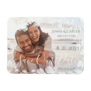 Magnet Flexible Moderne Élégant superposition photo minimaliste