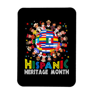 Magnet Flexible Mois du patrimoine hispanique