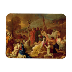 Magnet Flexible Moïse et le serpent d'airain, c.1653-54 (huile su