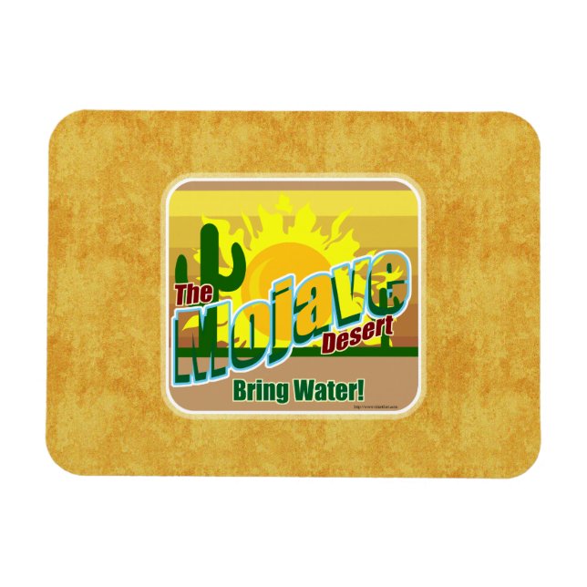Magnet Flexible Mojave Desert Hot Design (Horizontal)