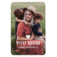 MON COEUR VOUS AIME MUM Fête des Mères Photo