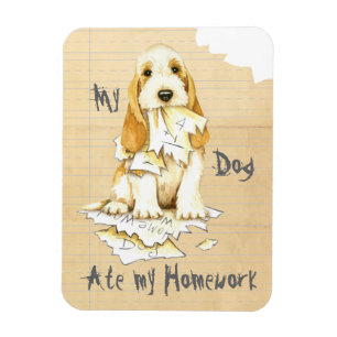 Magnet Flexible Mon GBGV a mangé mes devoirs