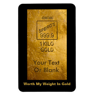 Magnet Flexible Mon Poids En Or