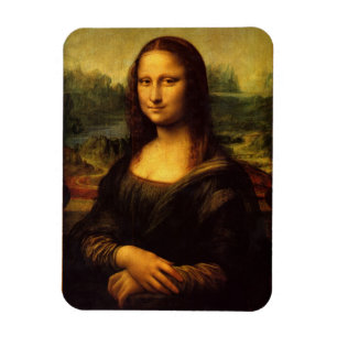 Magnet Flexible Mona Lisa ... Leonardo da Vinci ~ 1503-1517
