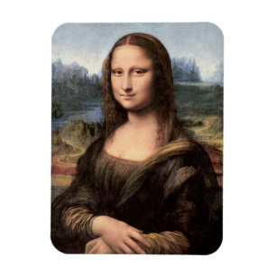 Magnet Flexible Mona Lisa Portrait / Peinture