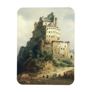 Magnet Flexible Monastère de la Sacra di San Michele Art alpin