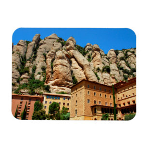 Magnet Flexible Monastère de Montserrat, Catalogne, Espagne