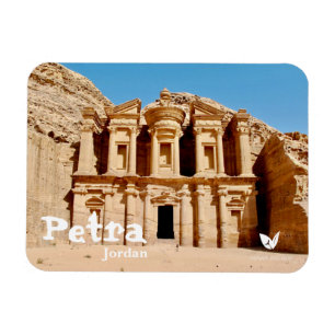 Magnet Flexible Monastère de Petra en Jordanie aimant par Velvet E