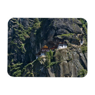 Magnet Flexible Monastère de Taktsang sur la falaise, Paro, Bhouta