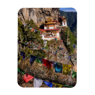 Magnet Flexible Monastère du nid de Tigre, Bhoutan