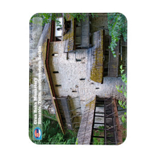 Magnet Flexible MONASTÈRES SERBES - Monastère de Crna Reka Ribarić