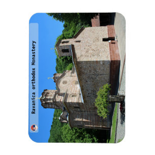 Magnet Flexible MONASTÈRES SERBES - Monastère de Ravanica