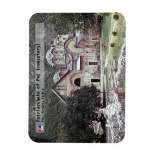 Magnet Flexible MONASTÈRES SERBES - Patriarcat de Peć 3