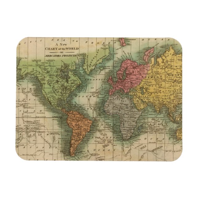 Magnet Flexible Monde 4 (Horizontal)