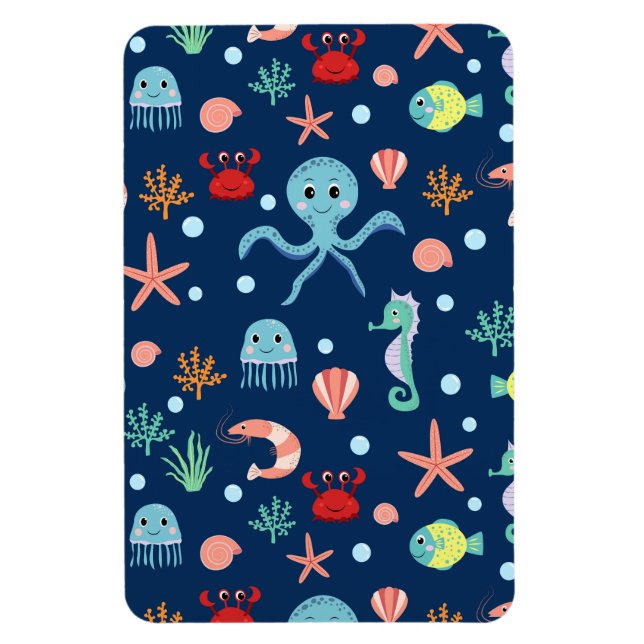 Magnet Flexible Monde marin (Vertical)