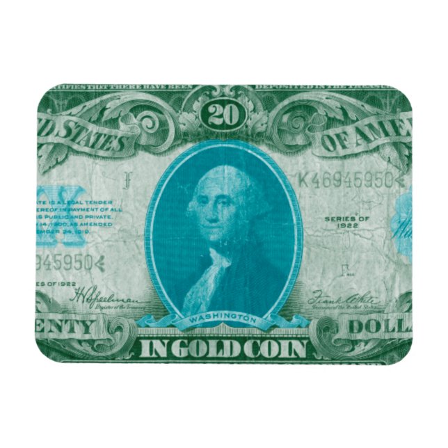 Magnet Flexible Monnaie moderne V (Horizontal)