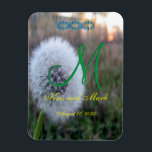 Magnet Flexible Monogramme Dandelion 3d<br><div class="desc">Dandelion 3d Monogramme Découvrez ce produit 3d Monogramme qui vous a été apporté par ©nuptial.</div>