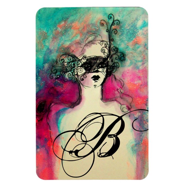 MAGNET FLEXIBLE MONOGRAMME DE CHARME (Vertical)