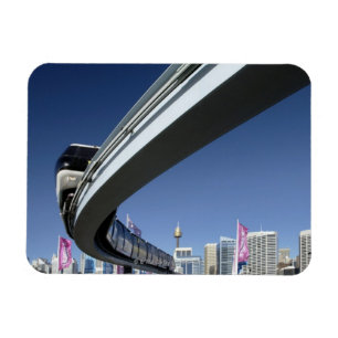 Magnet Flexible Monorail à Darling Harbour, Sydney, Australie