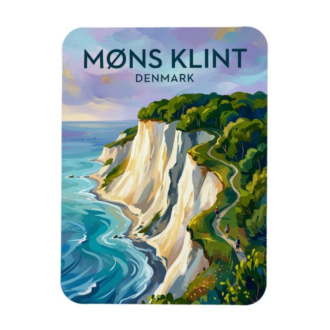 Magnet Flexible Møns Klint Denmark (Vertical)