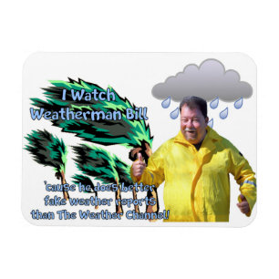 Magnet Flexible Monsieur Météo Bill