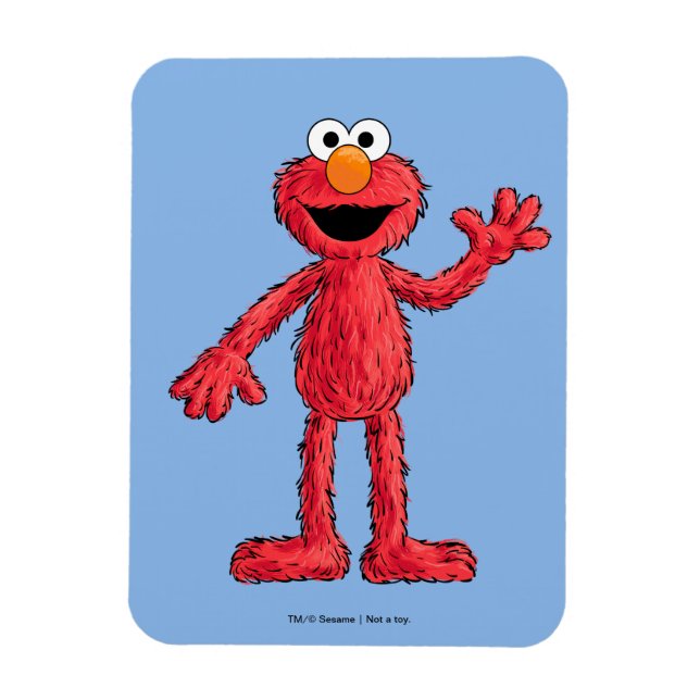 Magnet Flexible Monster à la fin de cette histoire | Cutie Elmo (Vertical)