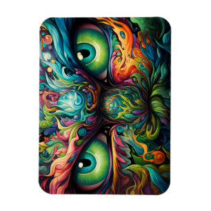 Magnet Flexible Monstre aux yeux verts