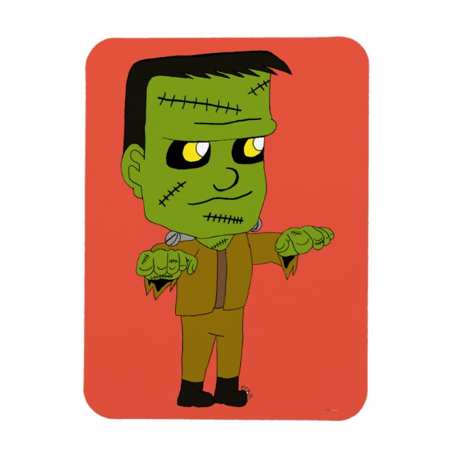 Magnet Flexible monstre chibi (Vertical)