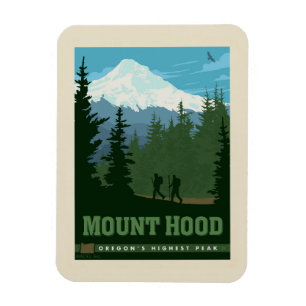 Magnet Flexible Mont Hood   Oregon