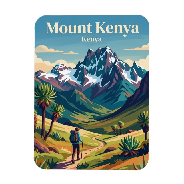 Magnet Flexible Mont Kenya (Vertical)