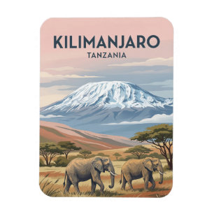 Magnet Flexible Mont Kilimanjaro, Moshi, Kilimanjaro