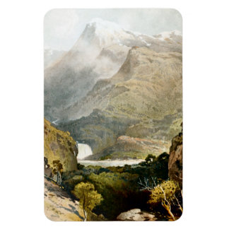 Magnet Flexible Mont Kosciuszko Australie c1880