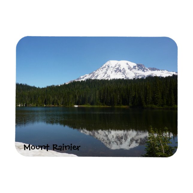 Magnet Flexible Mont Rainier N.P. (lac Reflection) (Horizontal)