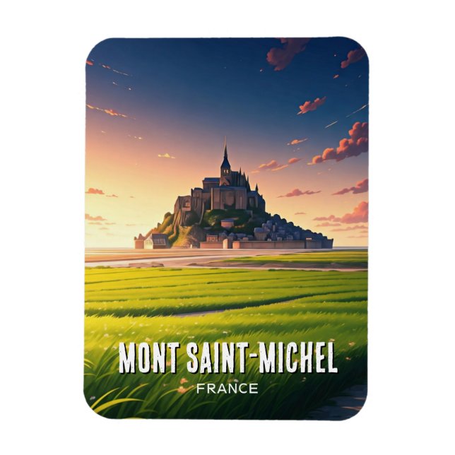 Magnet Flexible Mont Saint-Michel (Vertical)