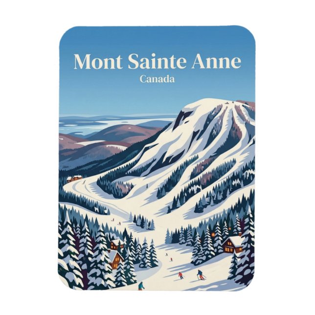 Magnet Flexible Mont Sainte Anne Canada (Vertical)