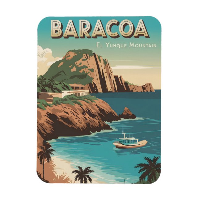 Magnet Flexible Montagne de Baracoa El Yungue (Vertical)